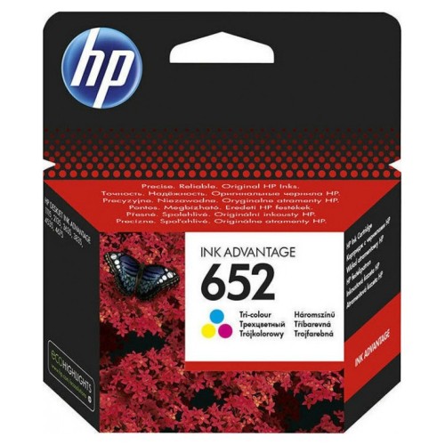 ΜΕΛΑΝΙ ΕΚΤΥΠΩΤΗ HP 652 F6V24AE TRI-COLOUR